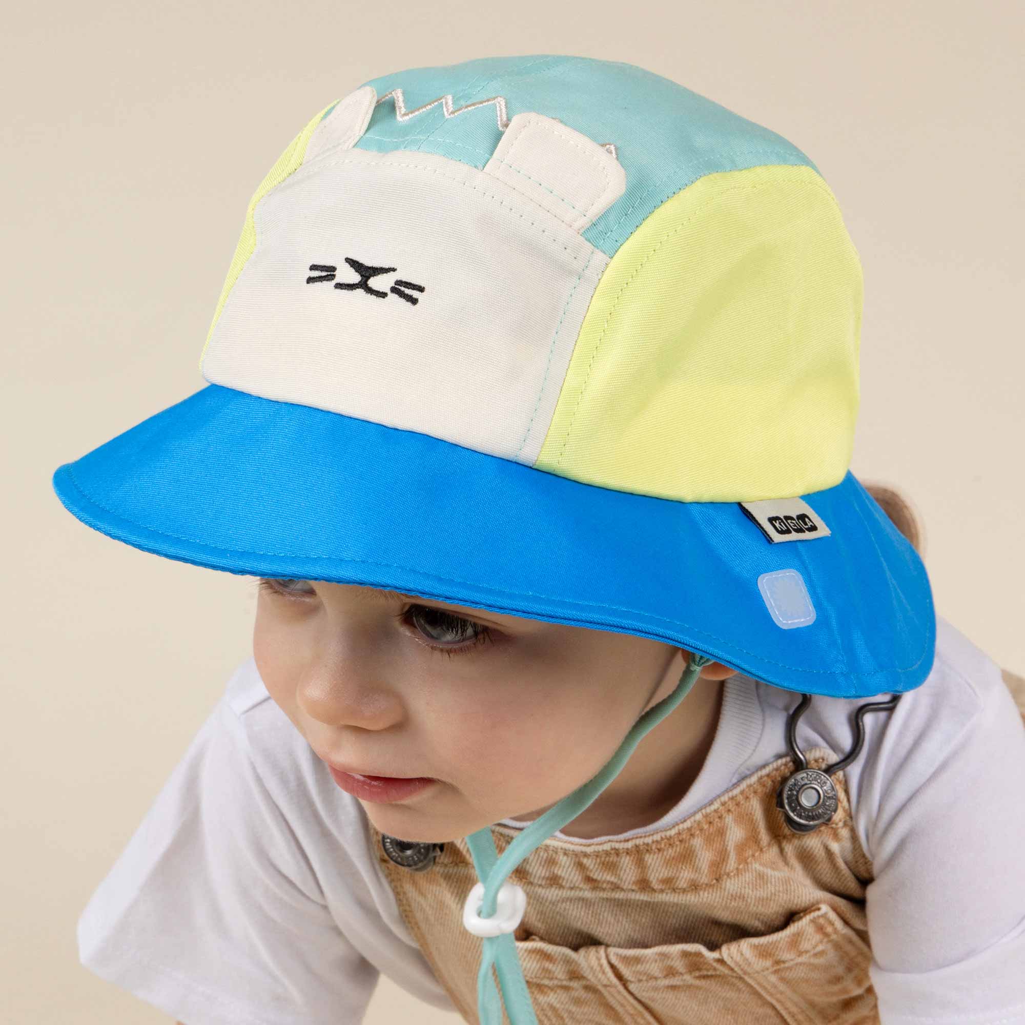KiETLA FUN LION klobúčik s UV ochranou - Lion Green - 49 - 51 cm – Obrázok 5