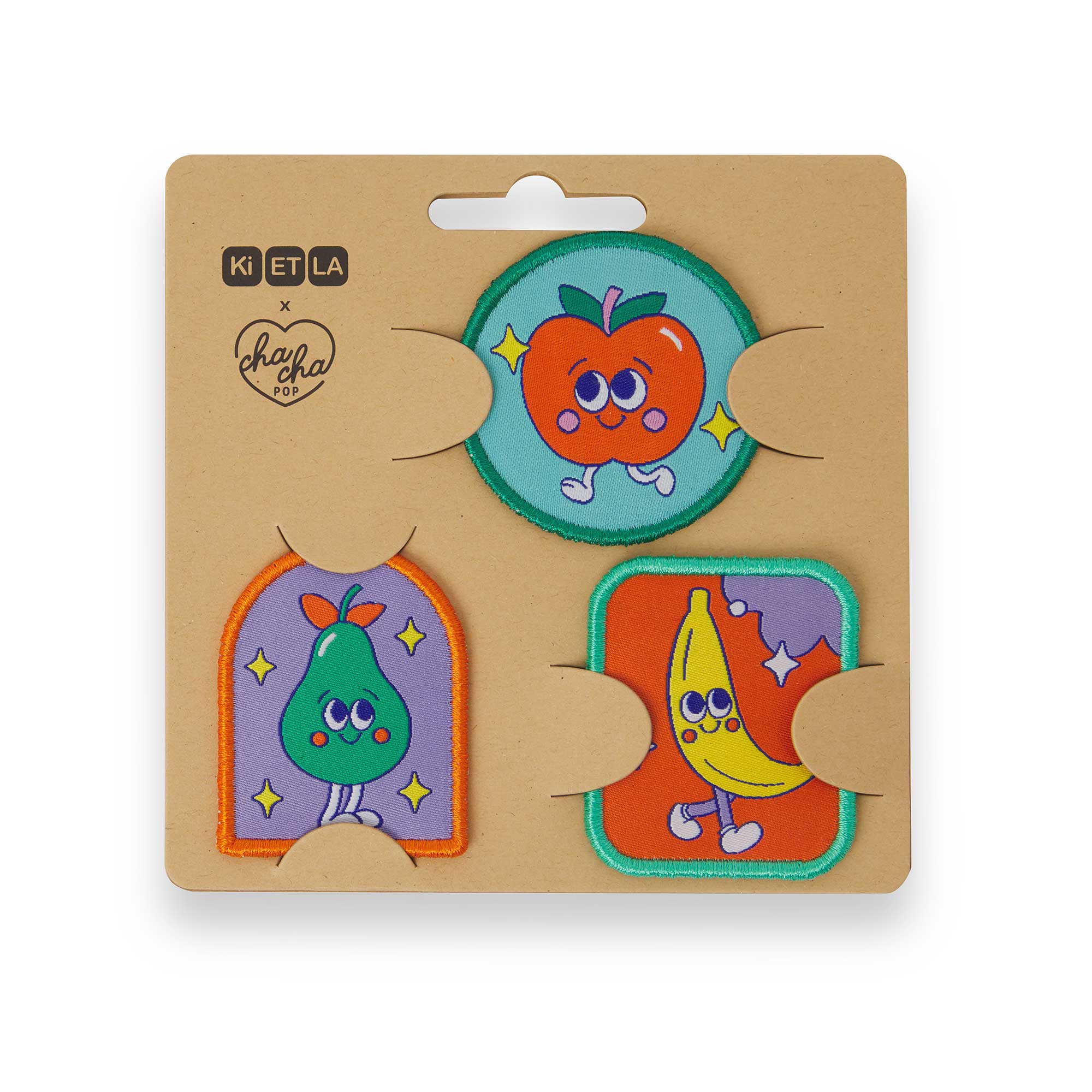 KiETLA nášivky na suchý zips - Fruit