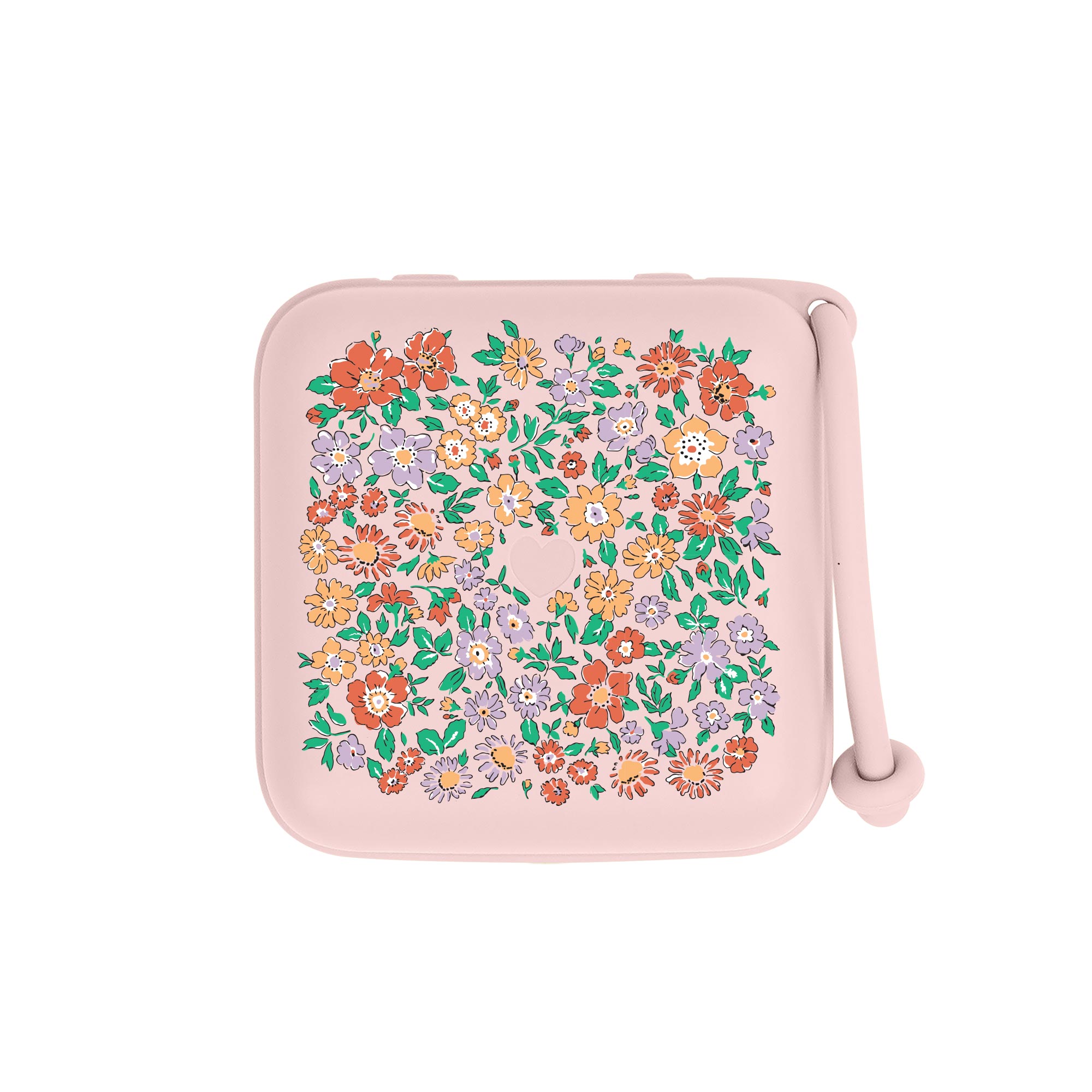 BIBS x LIBERTY krabička na cumlíky - Oscar Meadow Blossom