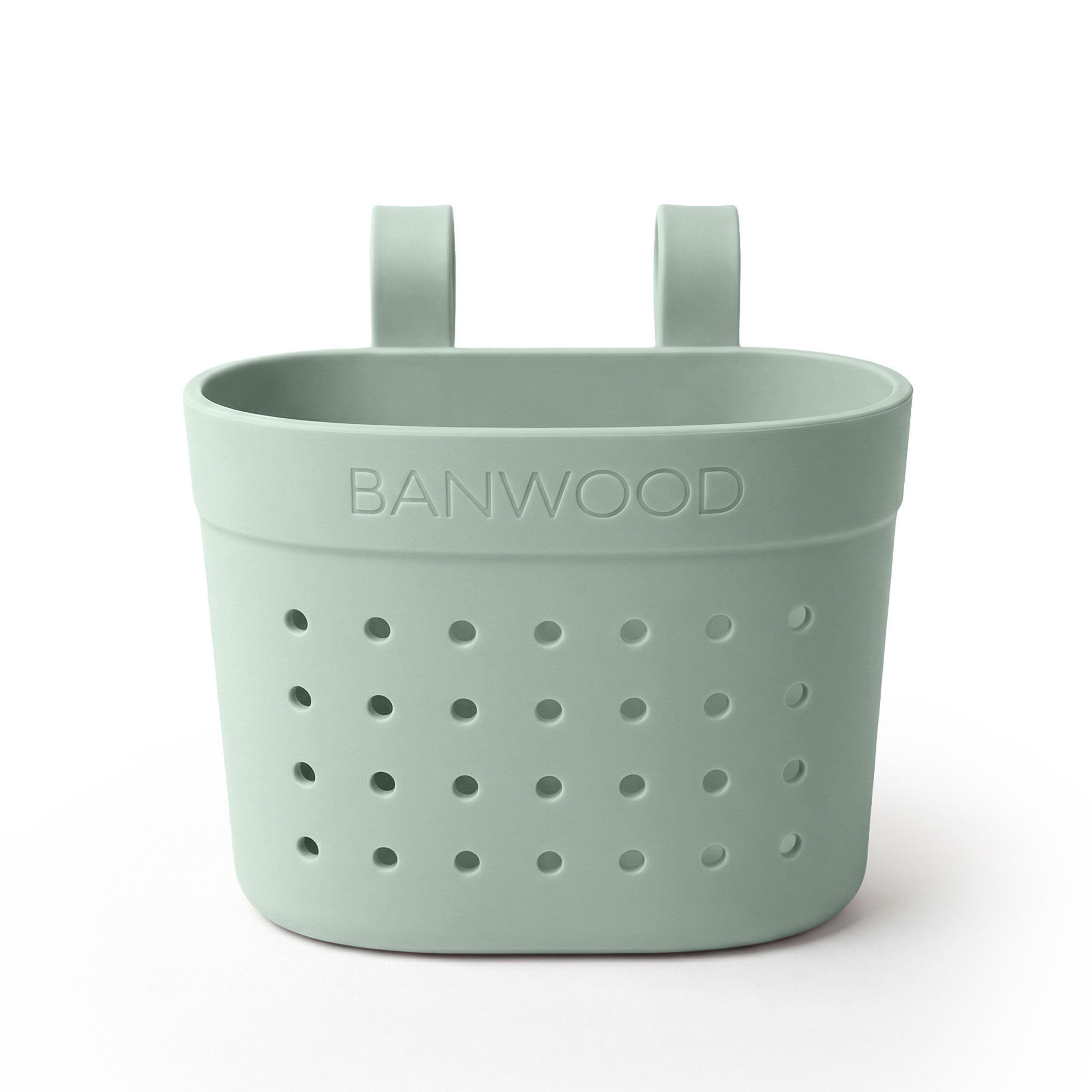 Banwood košík Pin & Ride - Clay