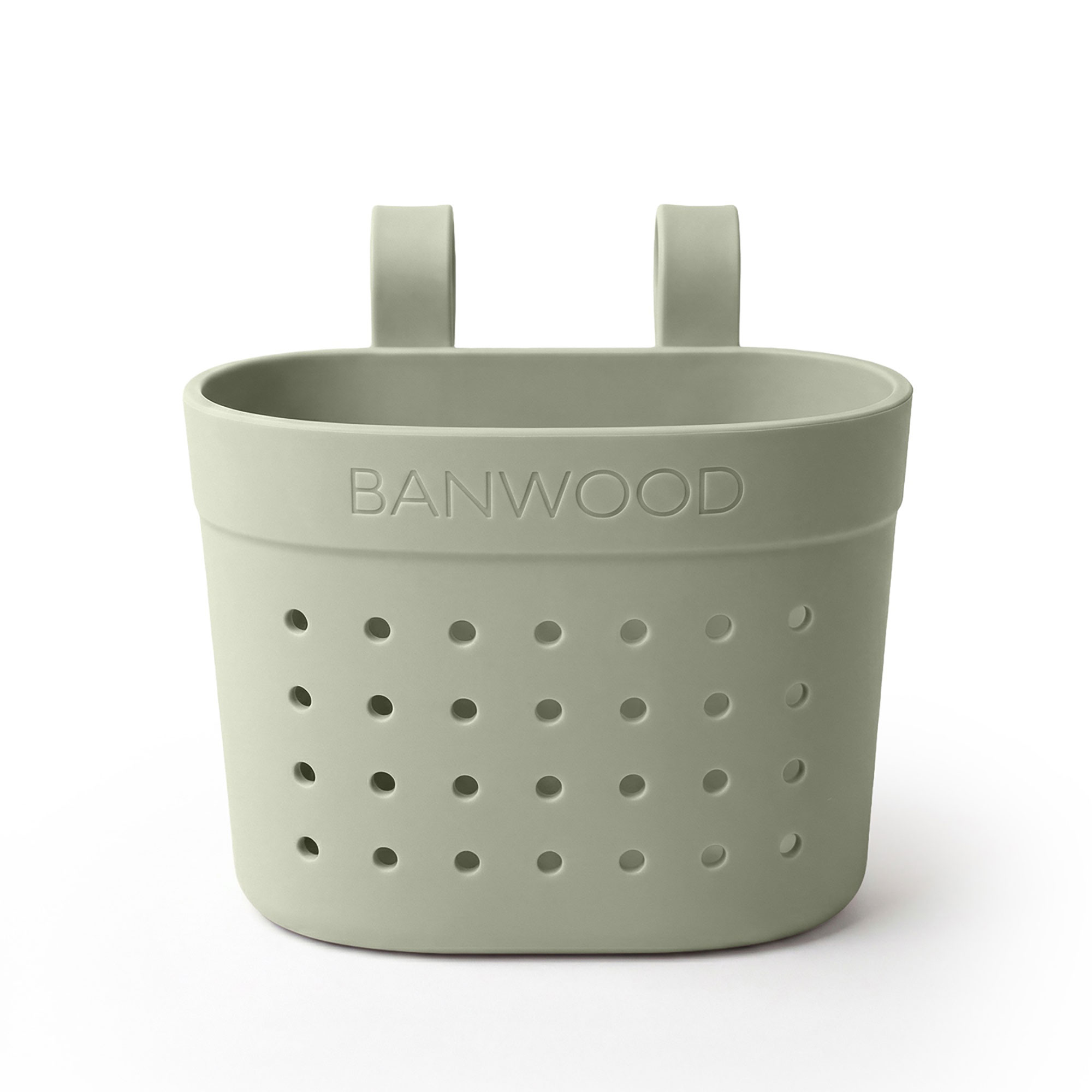 Banwood košík Pin & Ride - Olive
